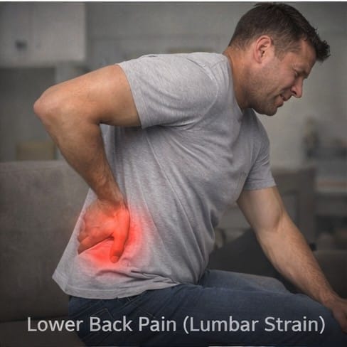 Lumbar Strain and Low Back Pain